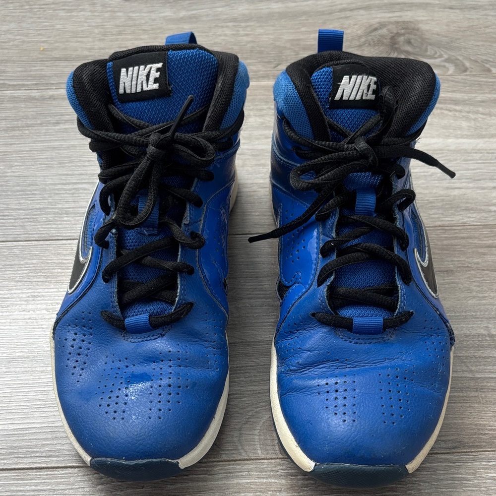 Nike Blue Basketball Shoes- Size 5Y